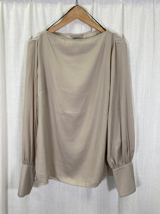 Beige H&M Blouse (M)