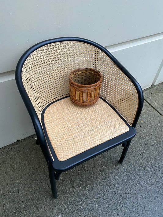 Small Brown Wicker Basket