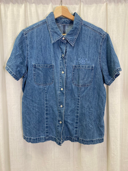 Vintage Denim Top (L)