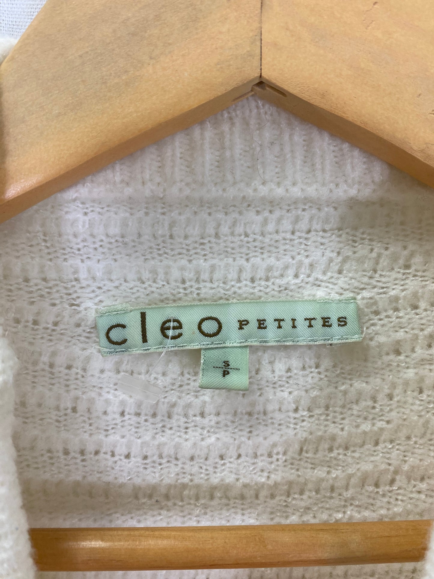 White Cleo Sweater (S)