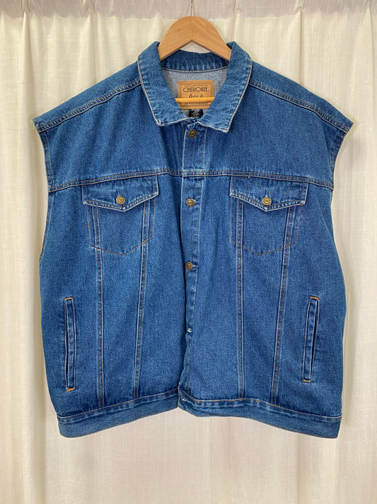 Cheroke Denim Vest (3XL)