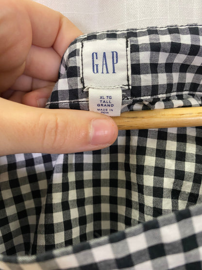 Gap Gingham Long-sleeve (XL)