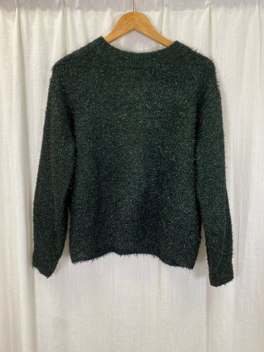 Green Sparkly Sweater (M)