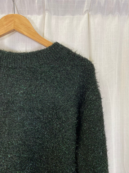 Green Sparkly Sweater (M)