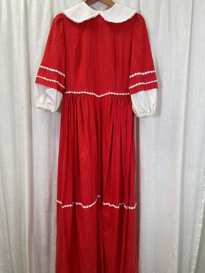 Vintage Maxi Dress (S*)