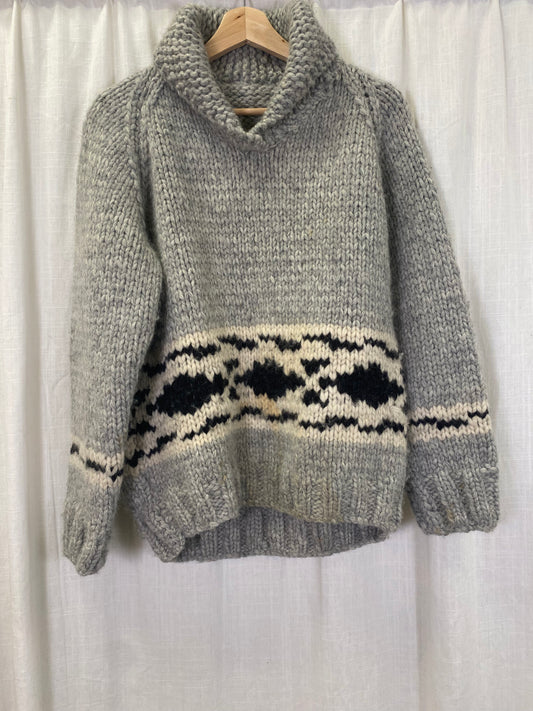 Cowichan Wool Sweater (M*)