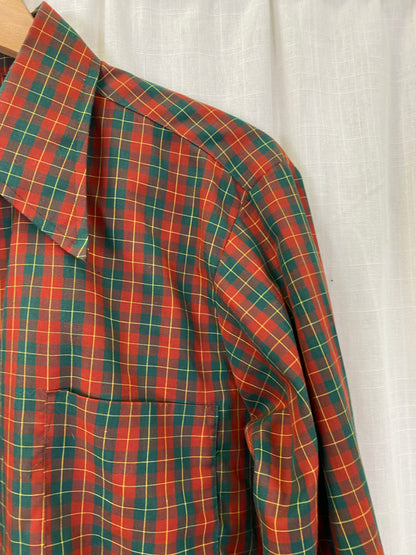 Premiere Plaid Button Up (M)