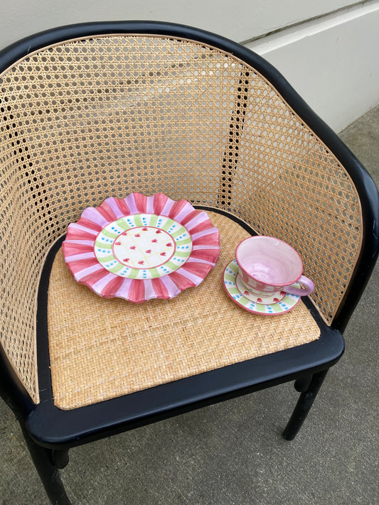 Tea Cup & Plate Set