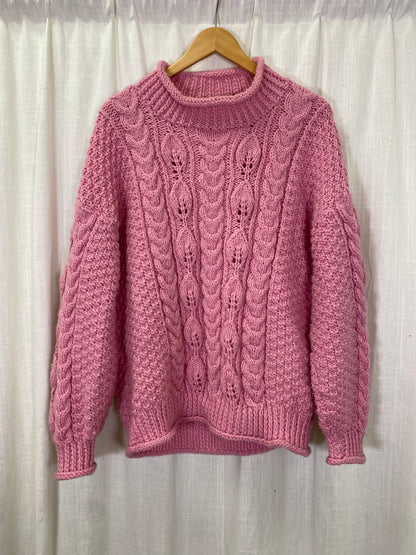Cable Knit Sweater (L*)