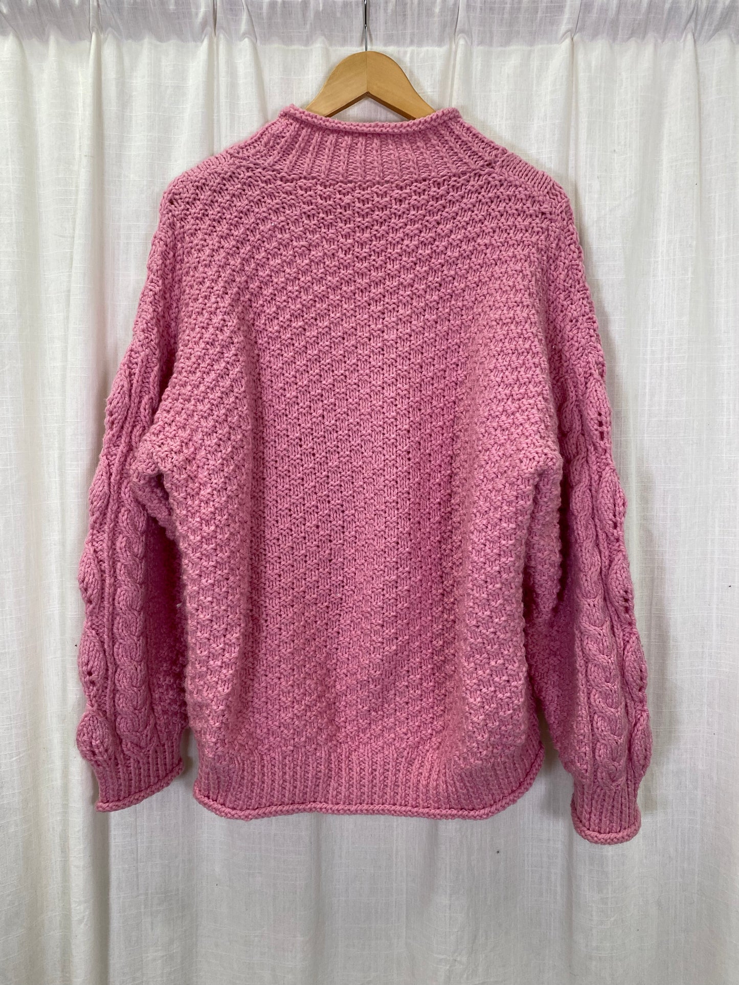 Cable Knit Sweater (L*)