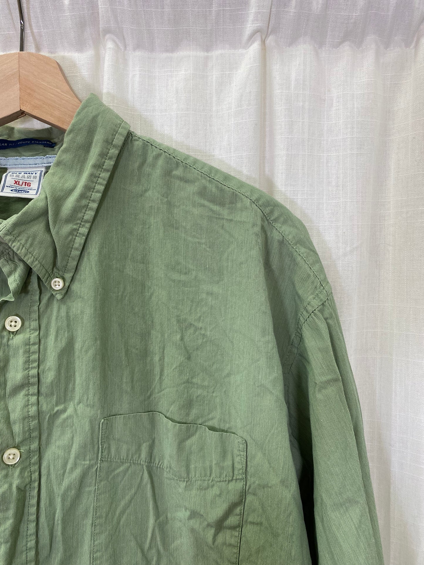 Old Navy Green Button Down (XL)