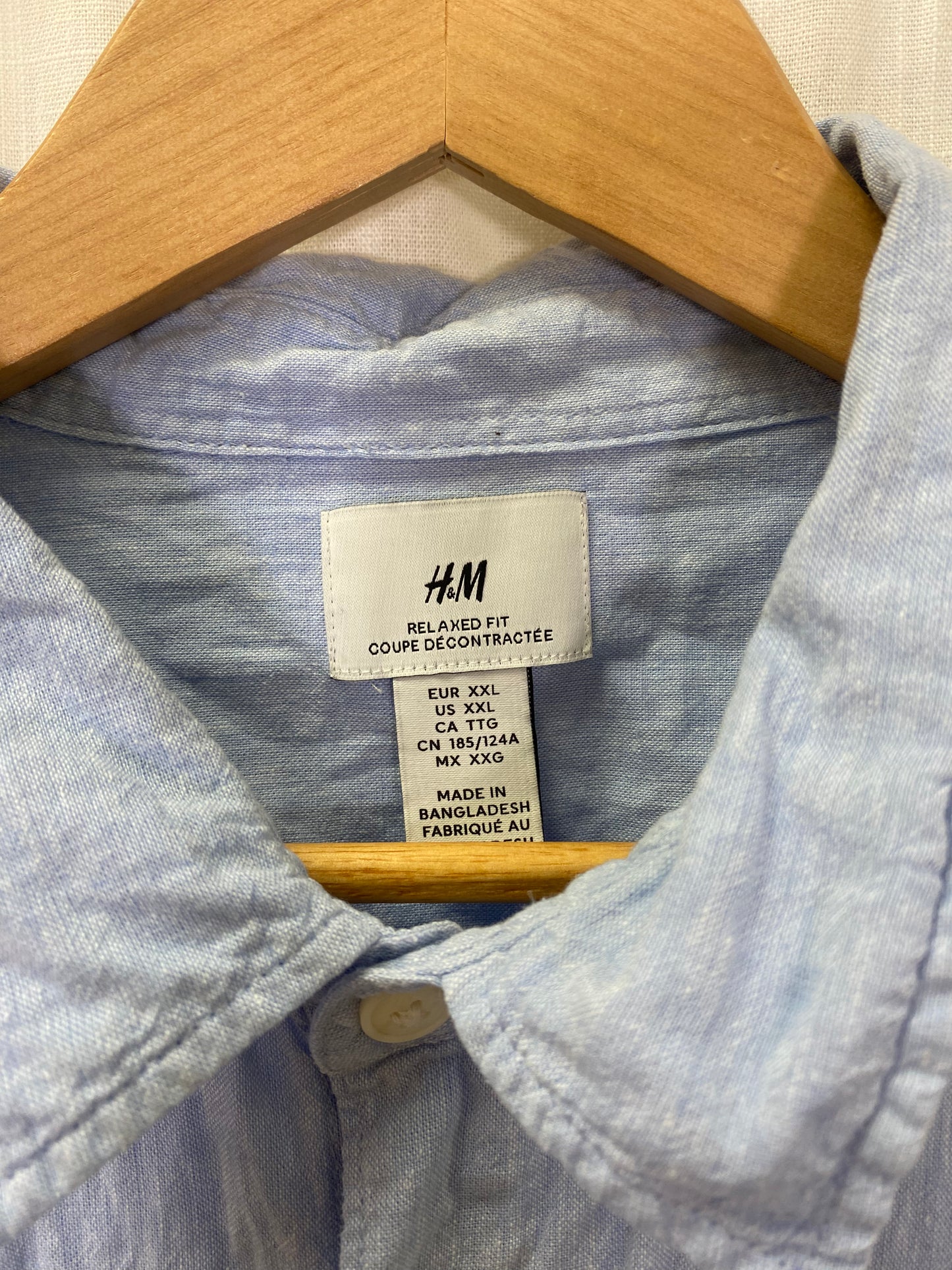 H&M Linen Button Up (XXL)
