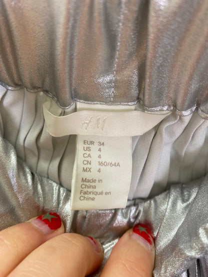 H&M Metallic Skirt (4)