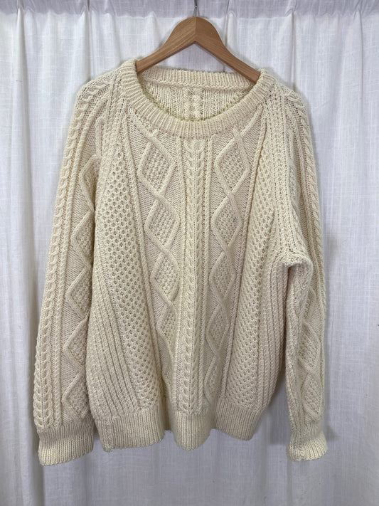 Handmade Knit Sweater (L)