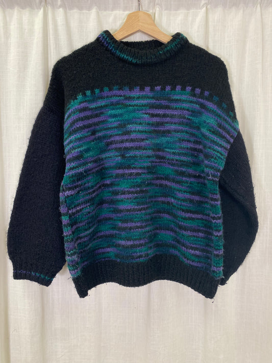 Handknit Sweater (L)