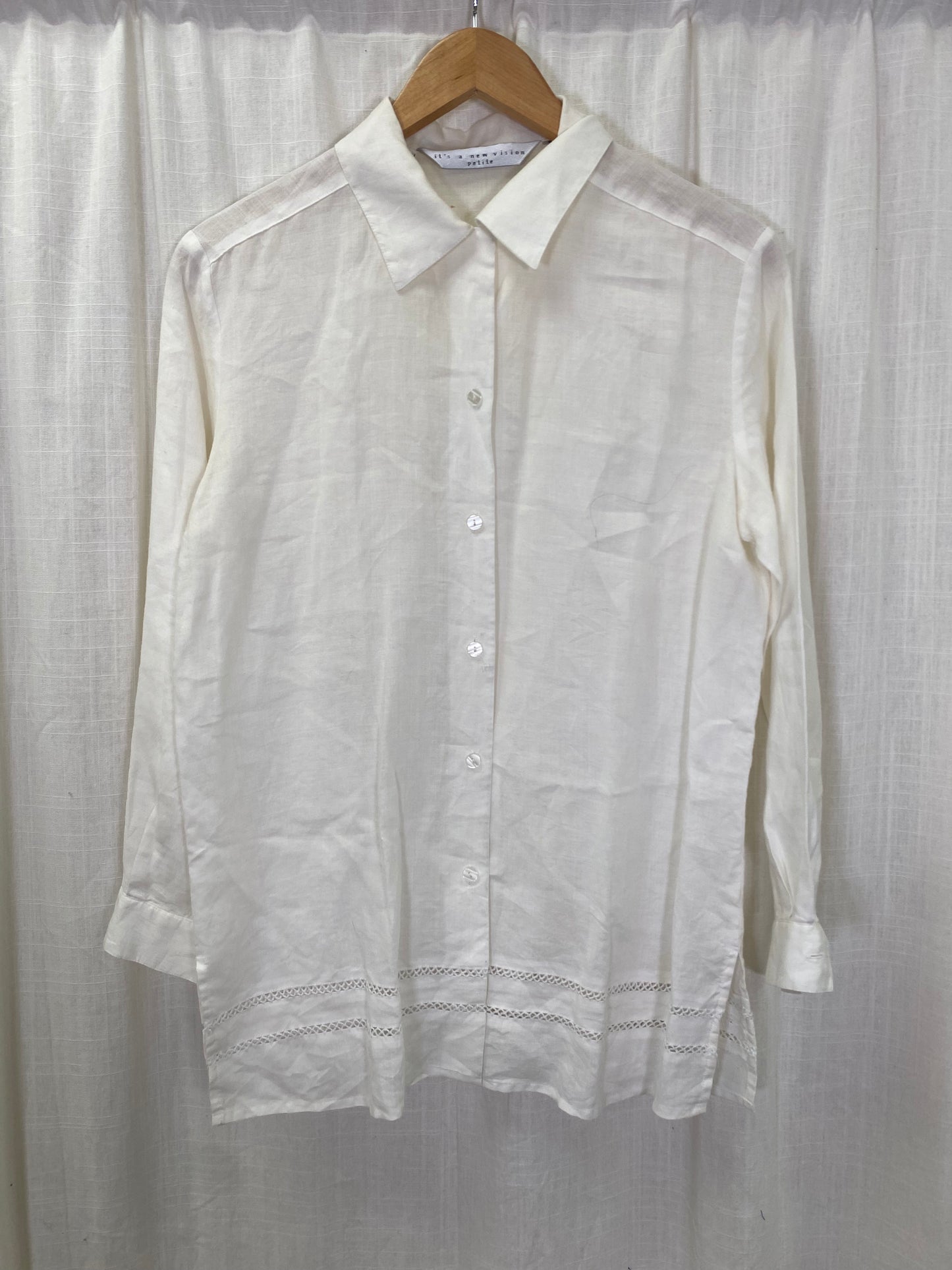 100% Linen Blouse (S)