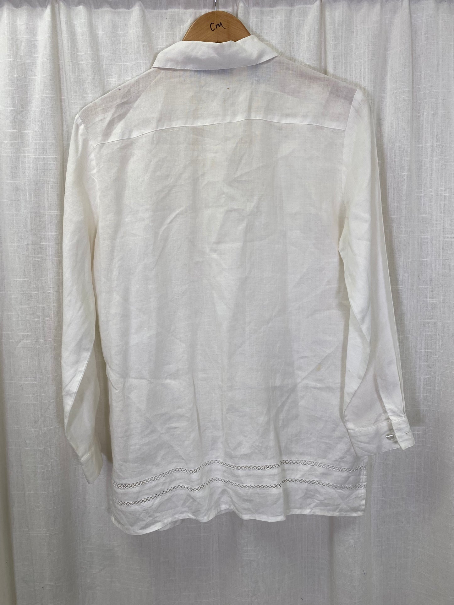 100% Linen Blouse (S)